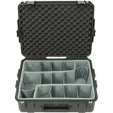 SKB iSeries 2217-8 Case with Think Tank-Designed Photo Dividers & Lid Foam (Black)